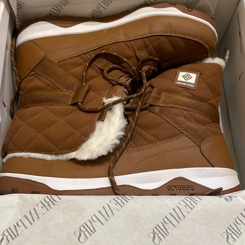 DREAM PAIRS Women's Winter Snow Boots